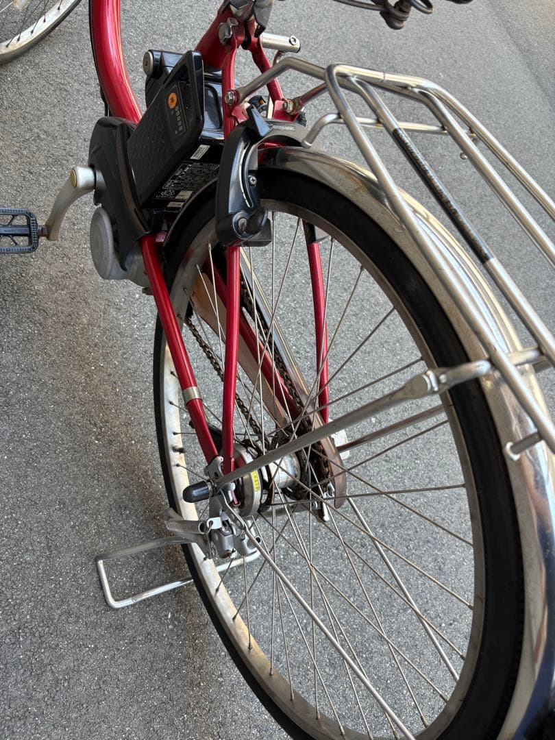 <両タイヤ新品>Panasonic 電動