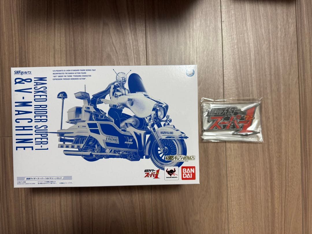 ★アクリルロゴ＋バイク付！　スーパー１＋Vマシーンセット　修正パーツ付
