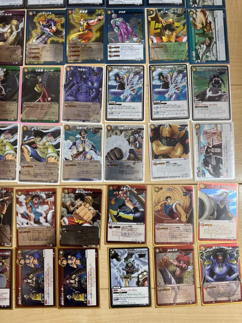引退品　ミラクルバトルカードダス　ミラバト　ワンピース　ドラゴンボール　まとめ売