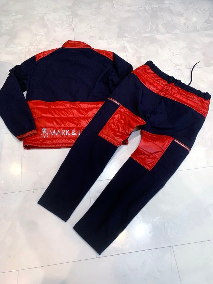 正規品良品　マークアンドロナ　MARK＆LONA セットアップ　ブルゾン　パンツ
