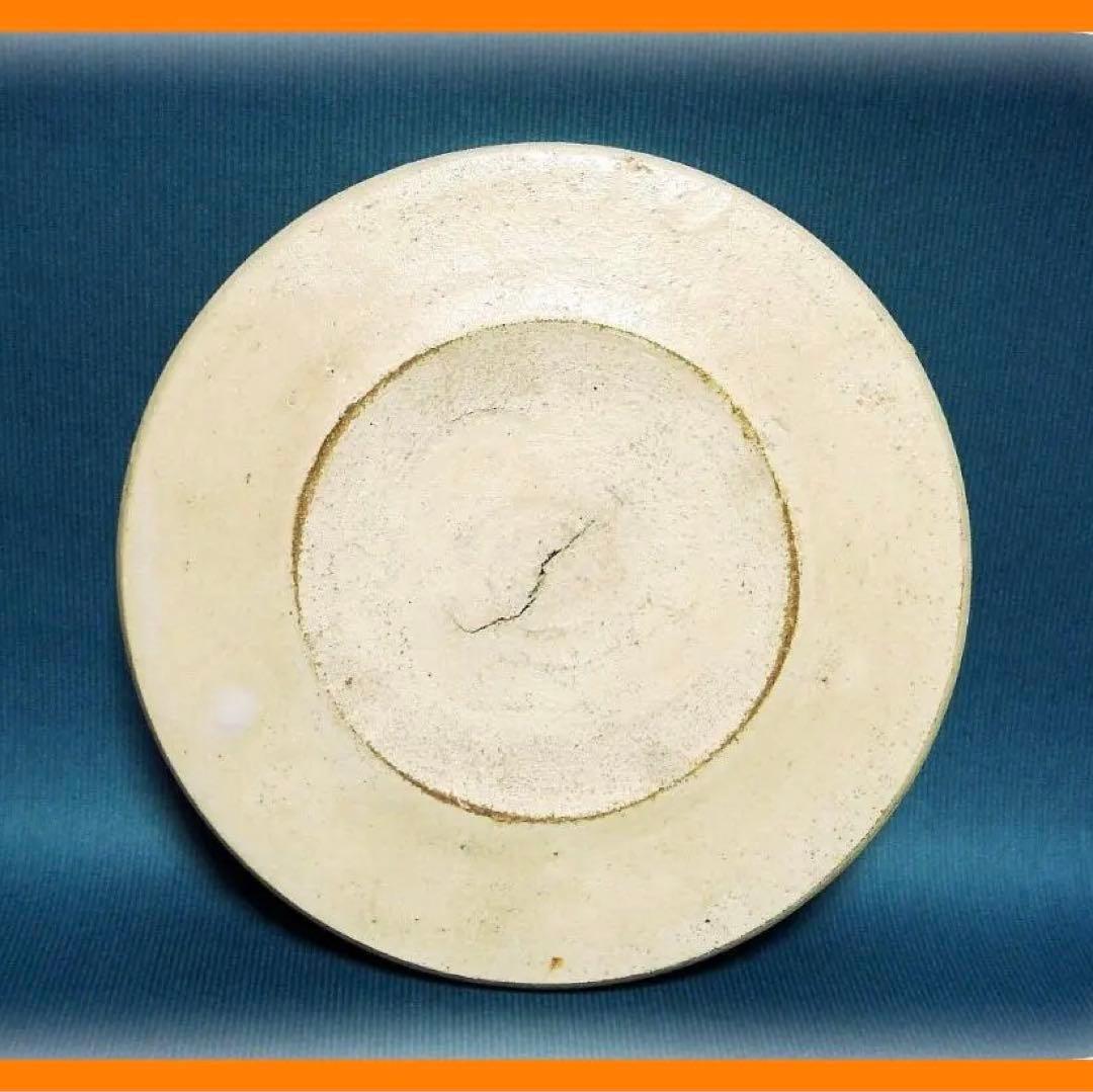 349『織部 鍾馗 皿』　/骨董品 古美術 アンティーク 古玩