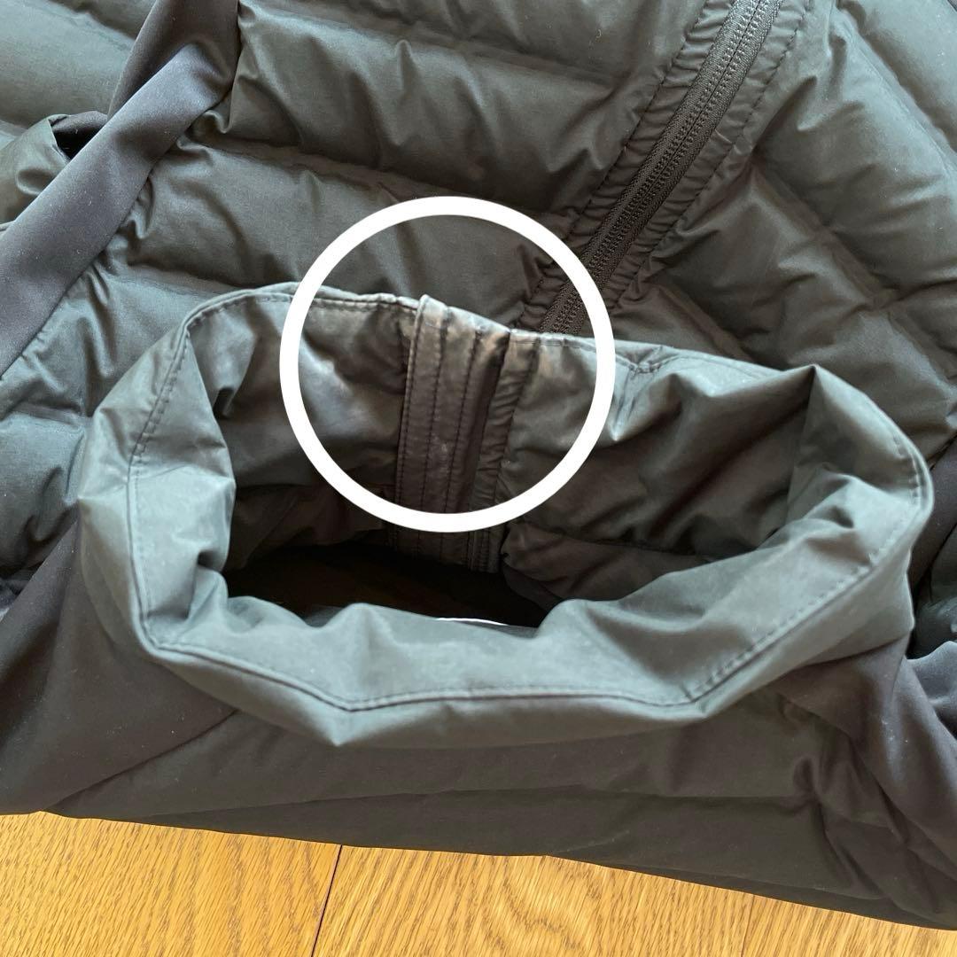 ゴルフウェア【DESCENTE GOLF】エアーポケットダウンジャケット　黒　M