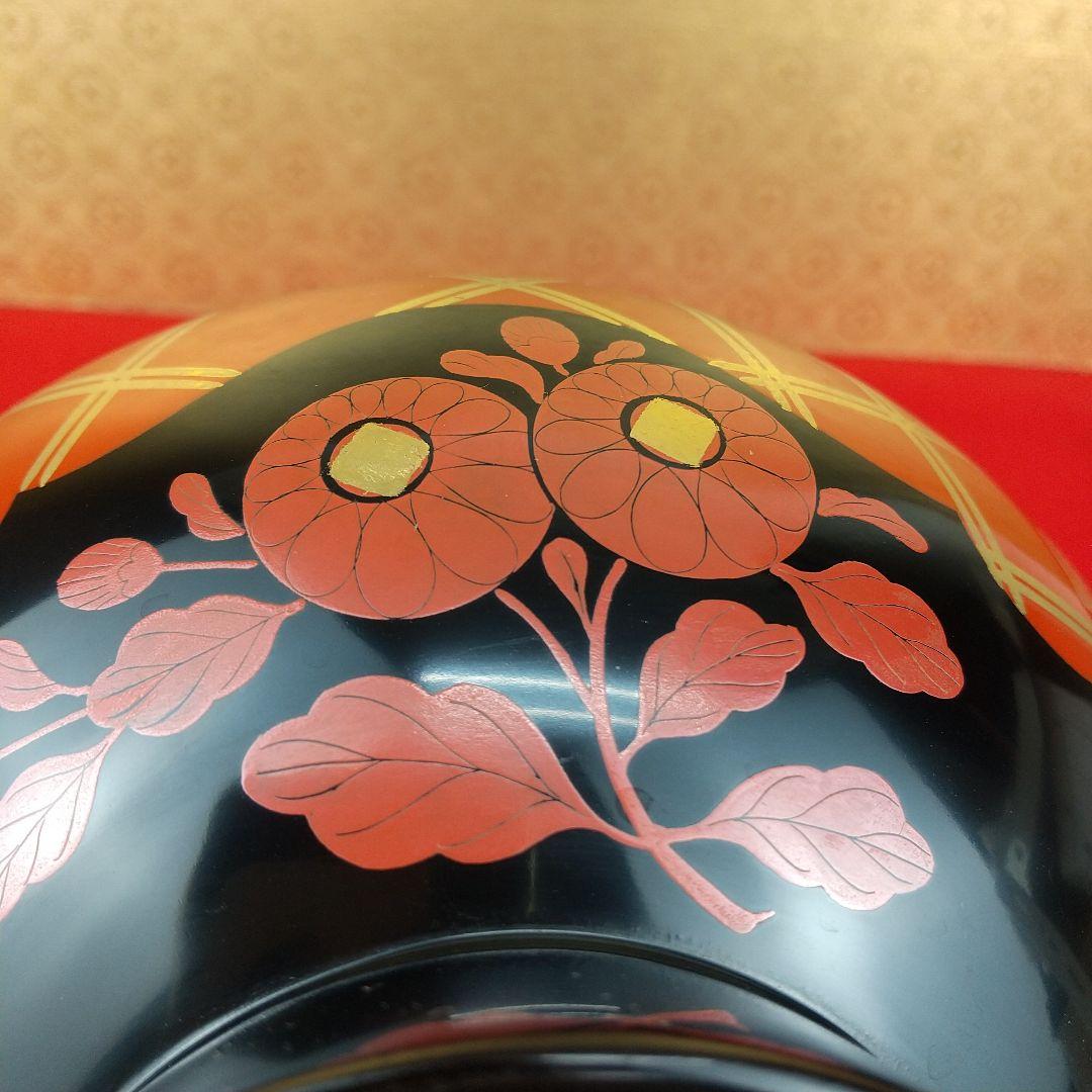 【お値下げしました！】輪島塗　秀衡蒔絵煮物椀　大向高州堂　10客