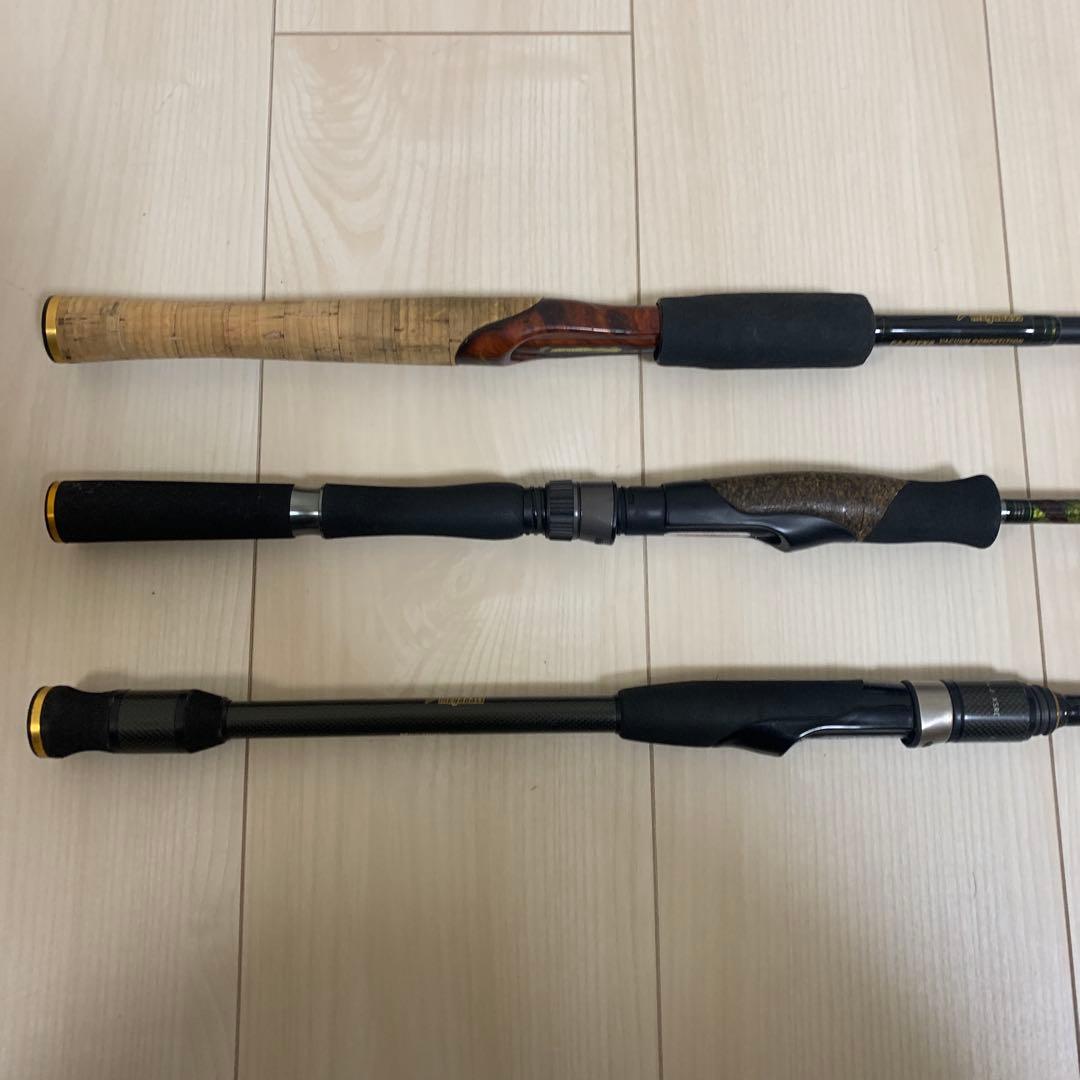 メガバス　スピニングロッド　3本セット