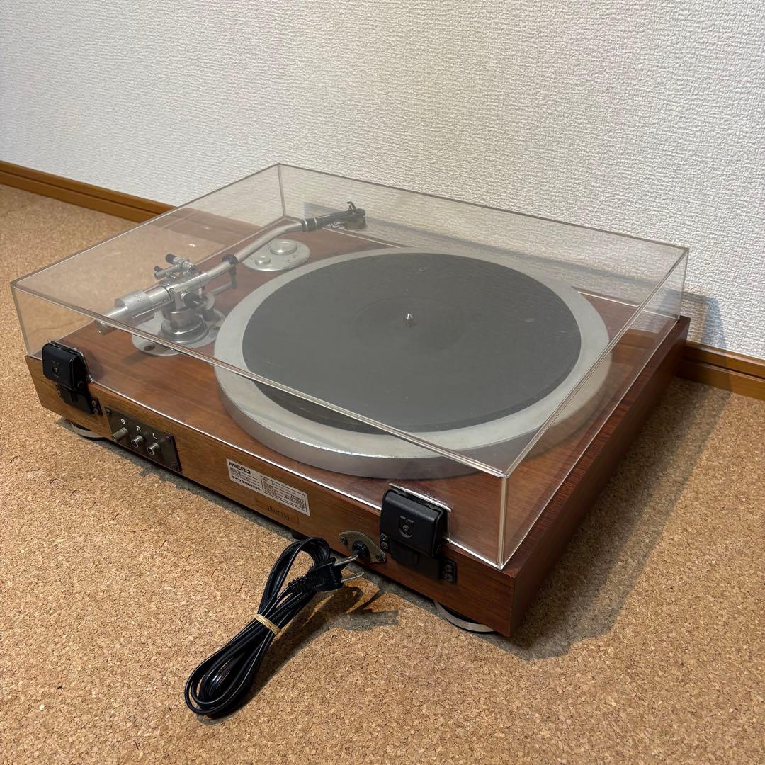 【現状品】MICRO DD-8 ターンテーブル マイクロ 通電再生OK！