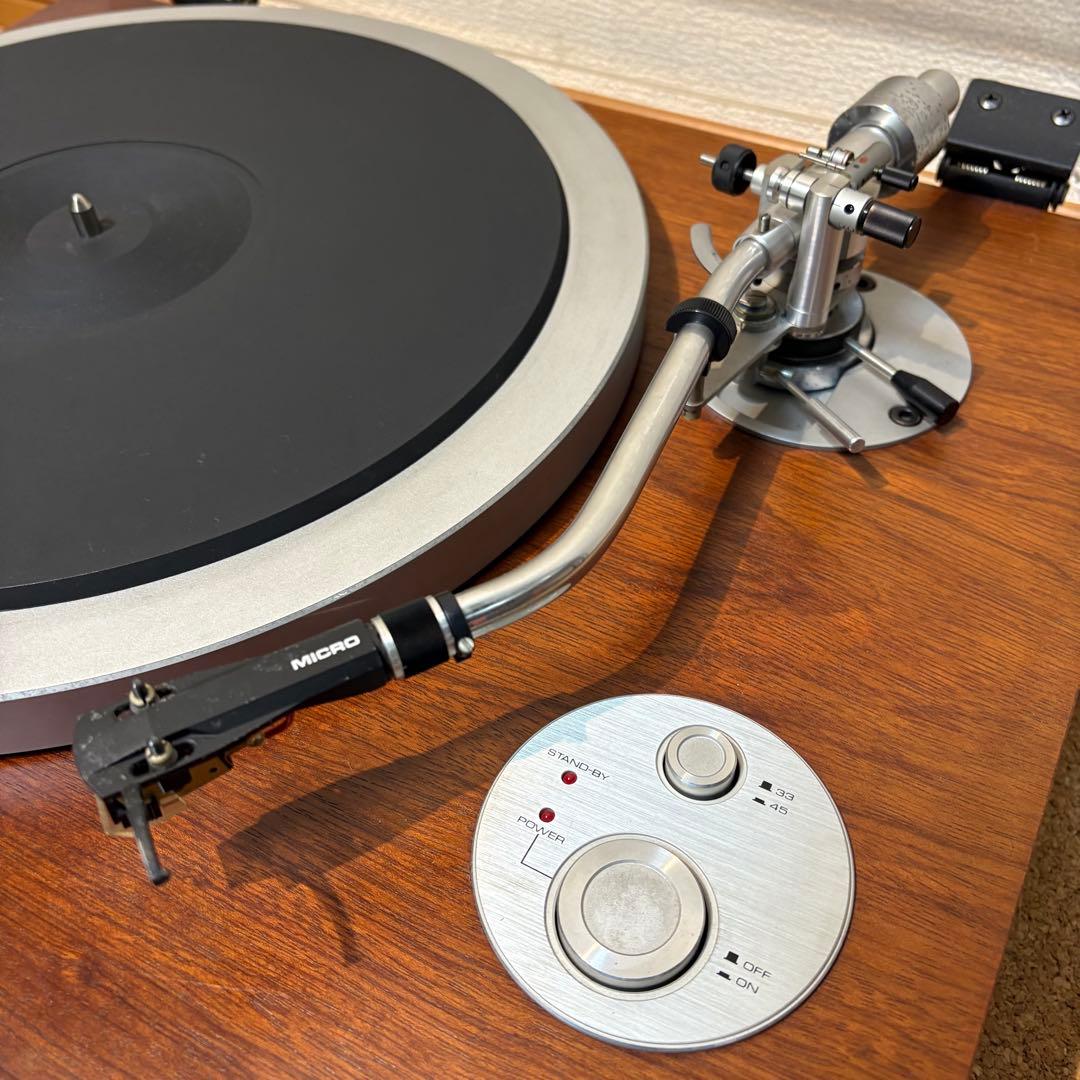【現状品】MICRO DD-8 ターンテーブル マイクロ 通電再生OK！