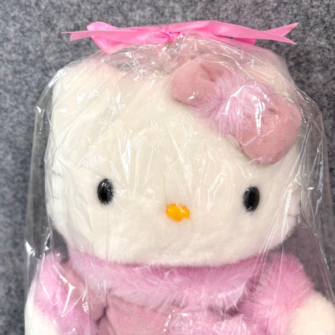 ハローキティ ドール ぬいぐるみ バックスキン コート ピンク
