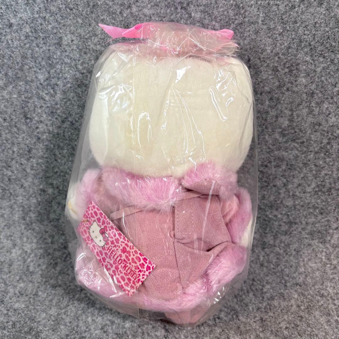 ハローキティ ドール ぬいぐるみ バックスキン コート ピンク