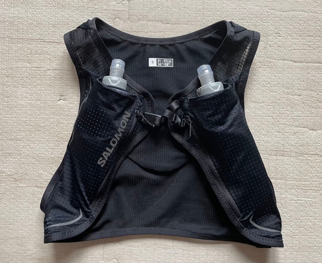 SALOMON サロモン pulse 2 美品 フラスク未使用 ランニングベスト