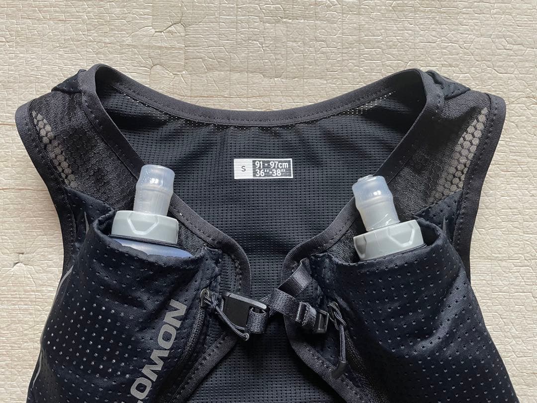 SALOMON サロモン pulse 2 美品 フラスク未使用 ランニングベスト