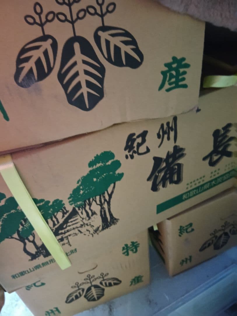 残り一箱　窯元直送紀州備長炭ウバメカシ小炭15kg送料込