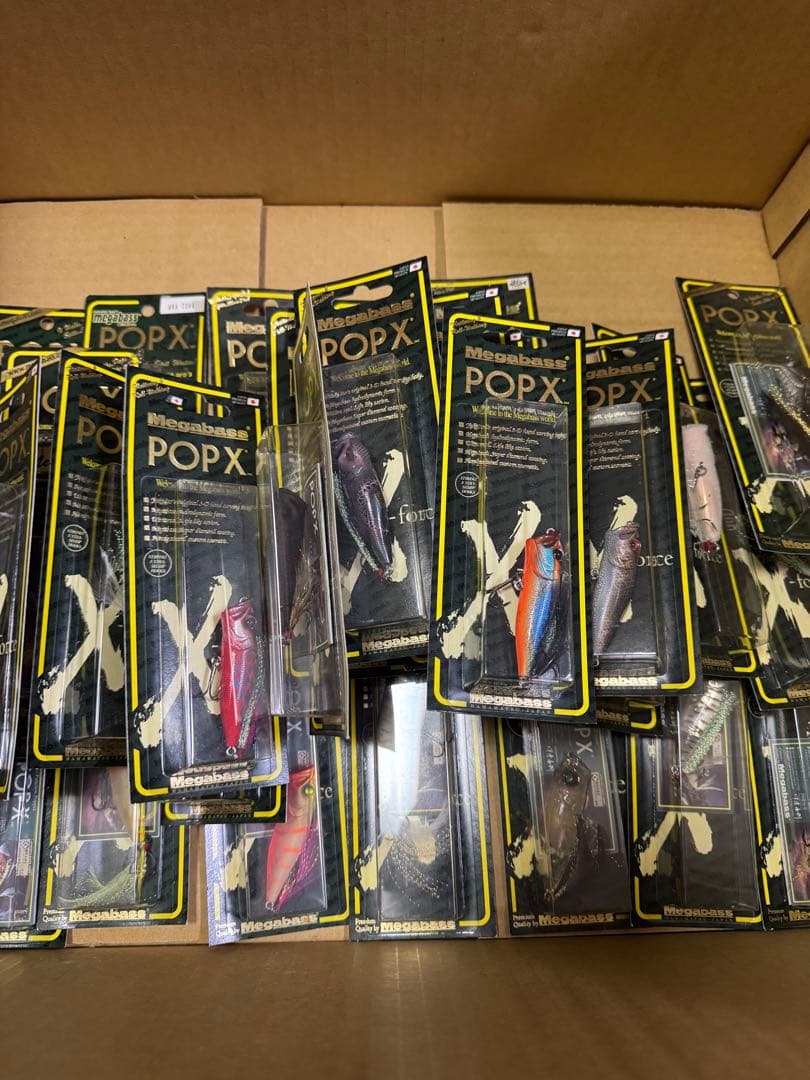 B*k様 Megabass POP X 141個セット！！限定カラーレアカラー多