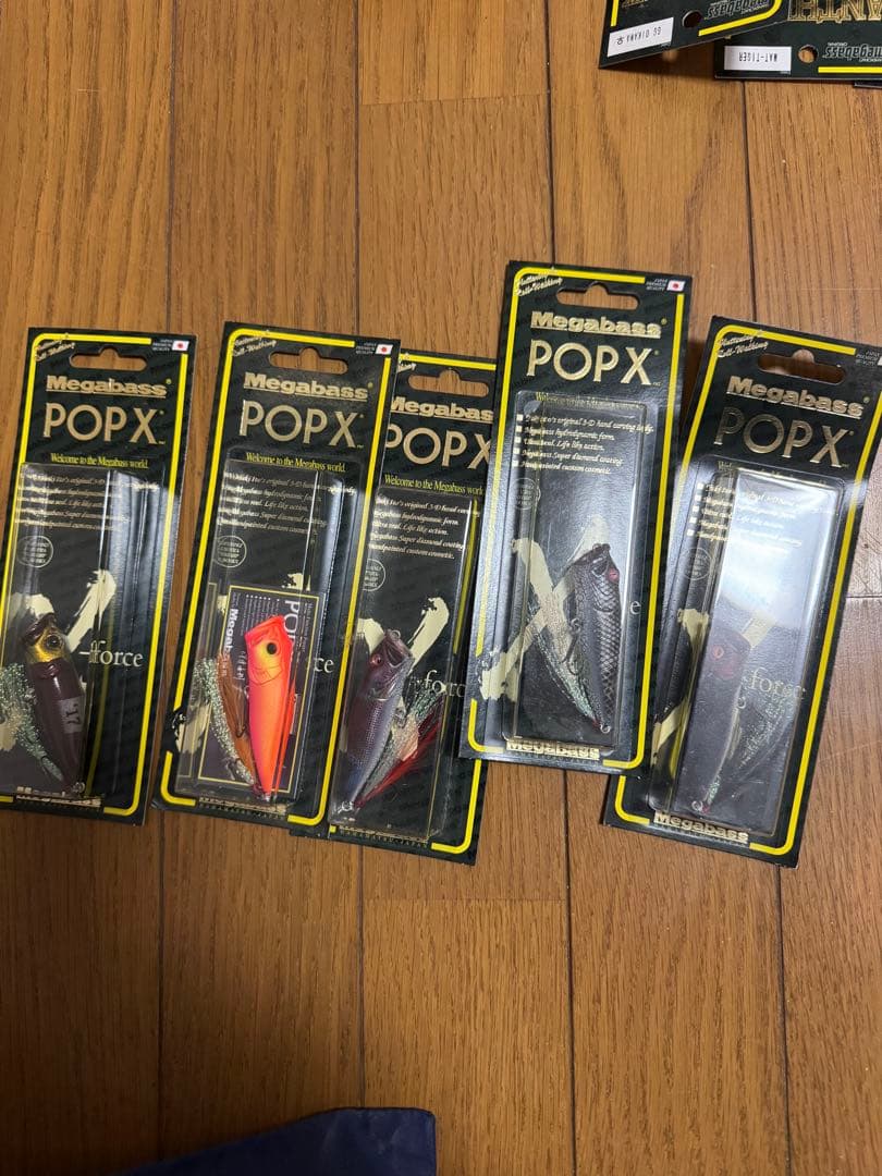 B*k様 Megabass POP X 141個セット！！限定カラーレアカラー多