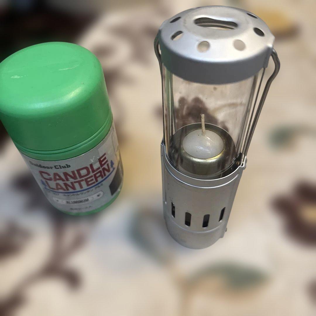 エバニュー　キャンドルランタン　専用ケース付き