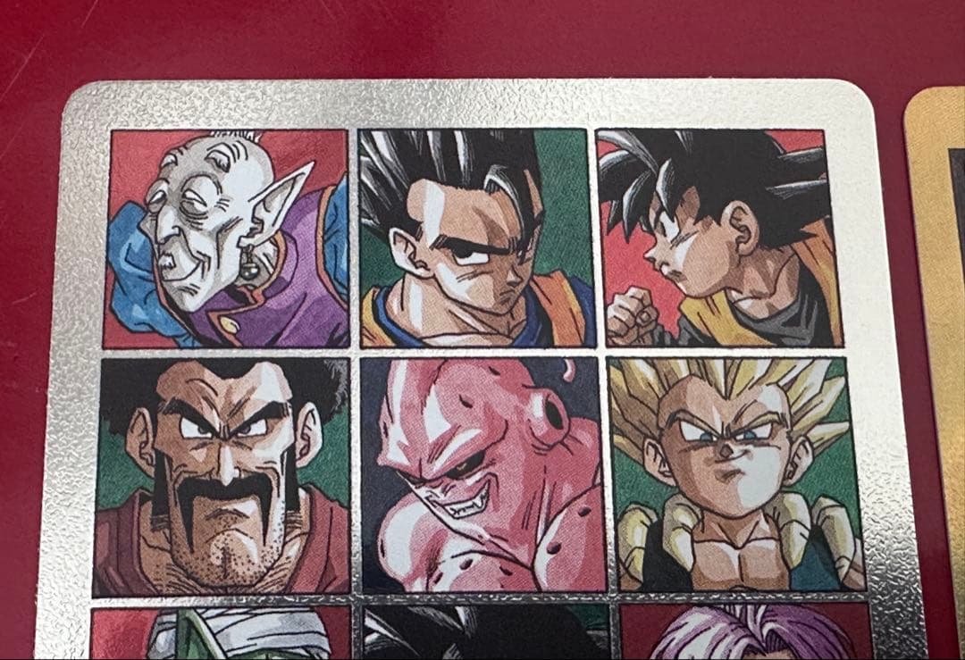 ドラゴンボール　マンガブースター　エナジーマーカー　36巻　金　他3枚