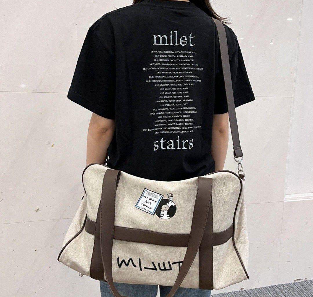 milet live tour “stairs” 2024 ボストンバッグ