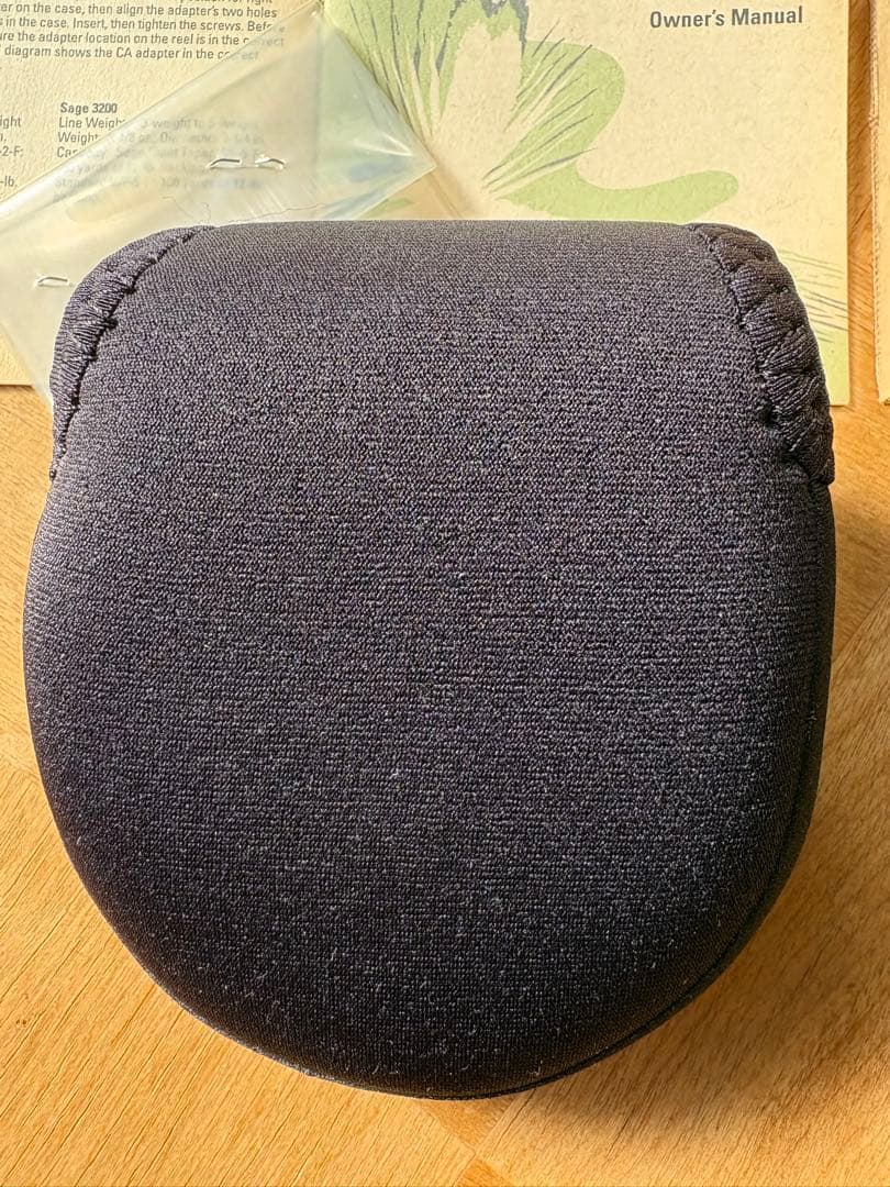 sage フライリール　ブラック メタル製 ケース　予備部品　箱付き