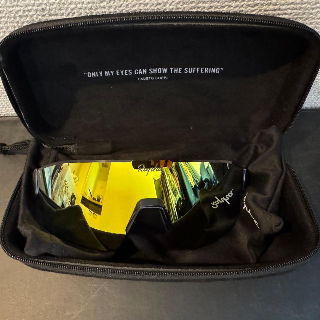 新品 RAPHA FUORI サングラス プロチームフレームレスグラス