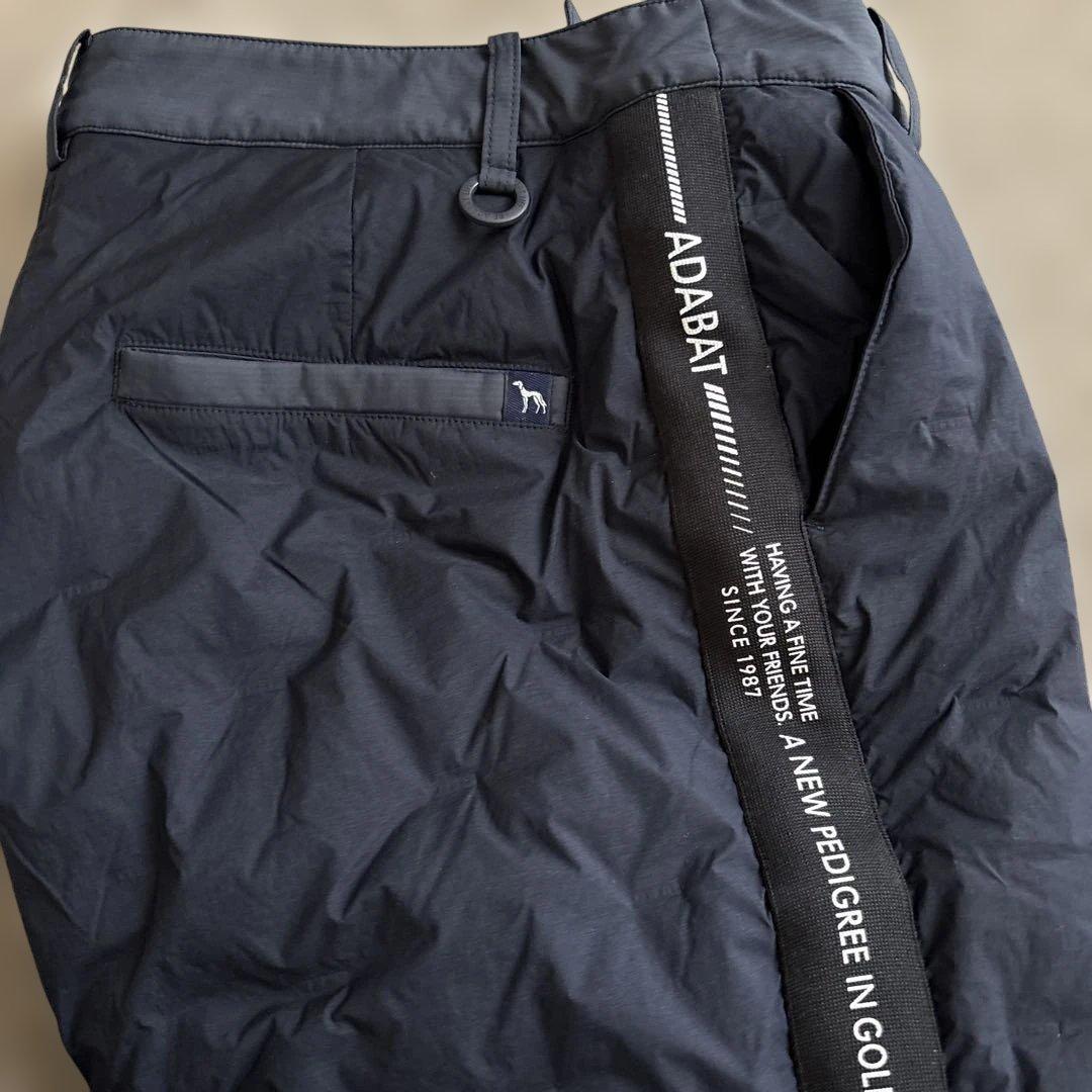 adabat ゴルフ羽毛ネイビー パンツ