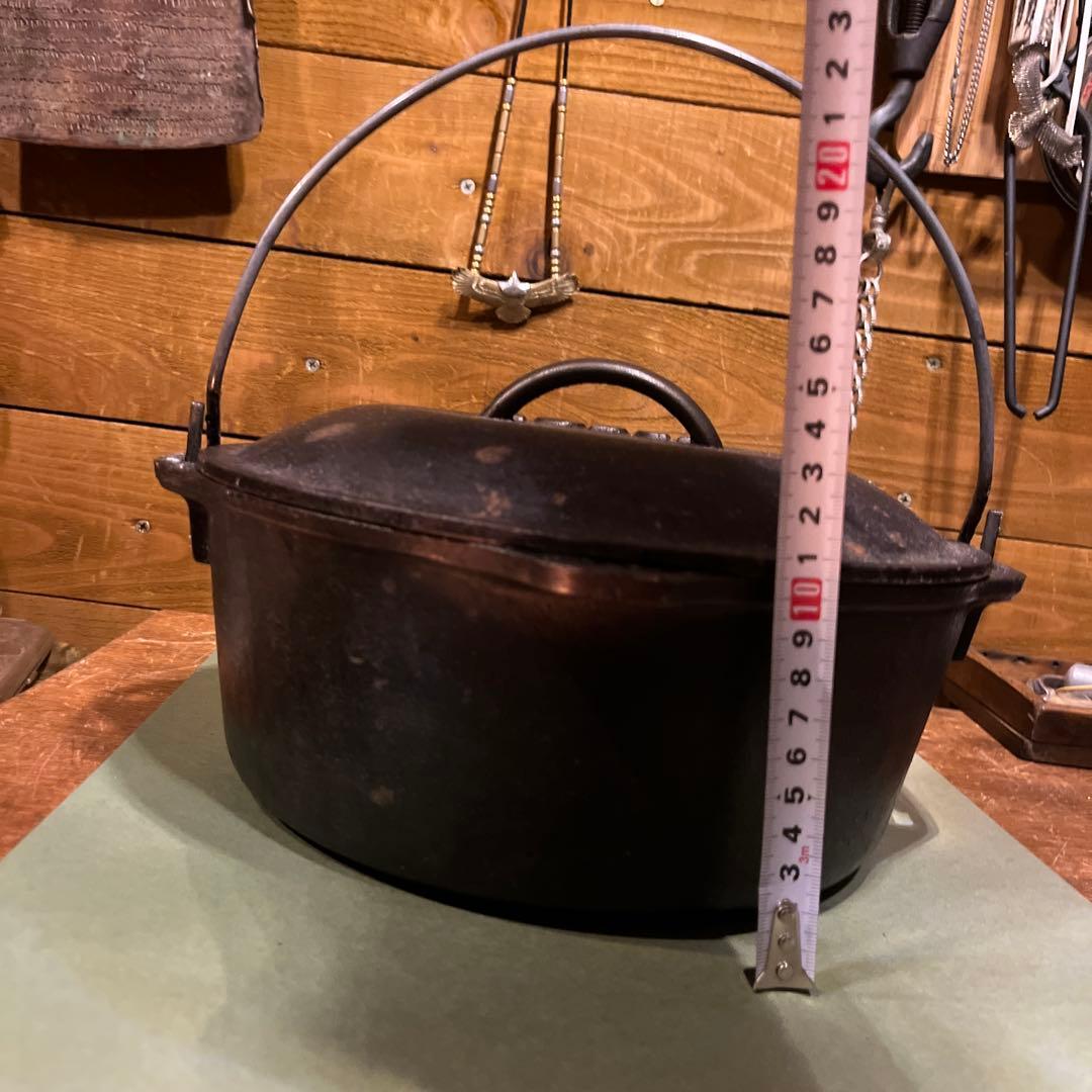 ヴィンテージLODGEダッチオーブン　五徳付き！！