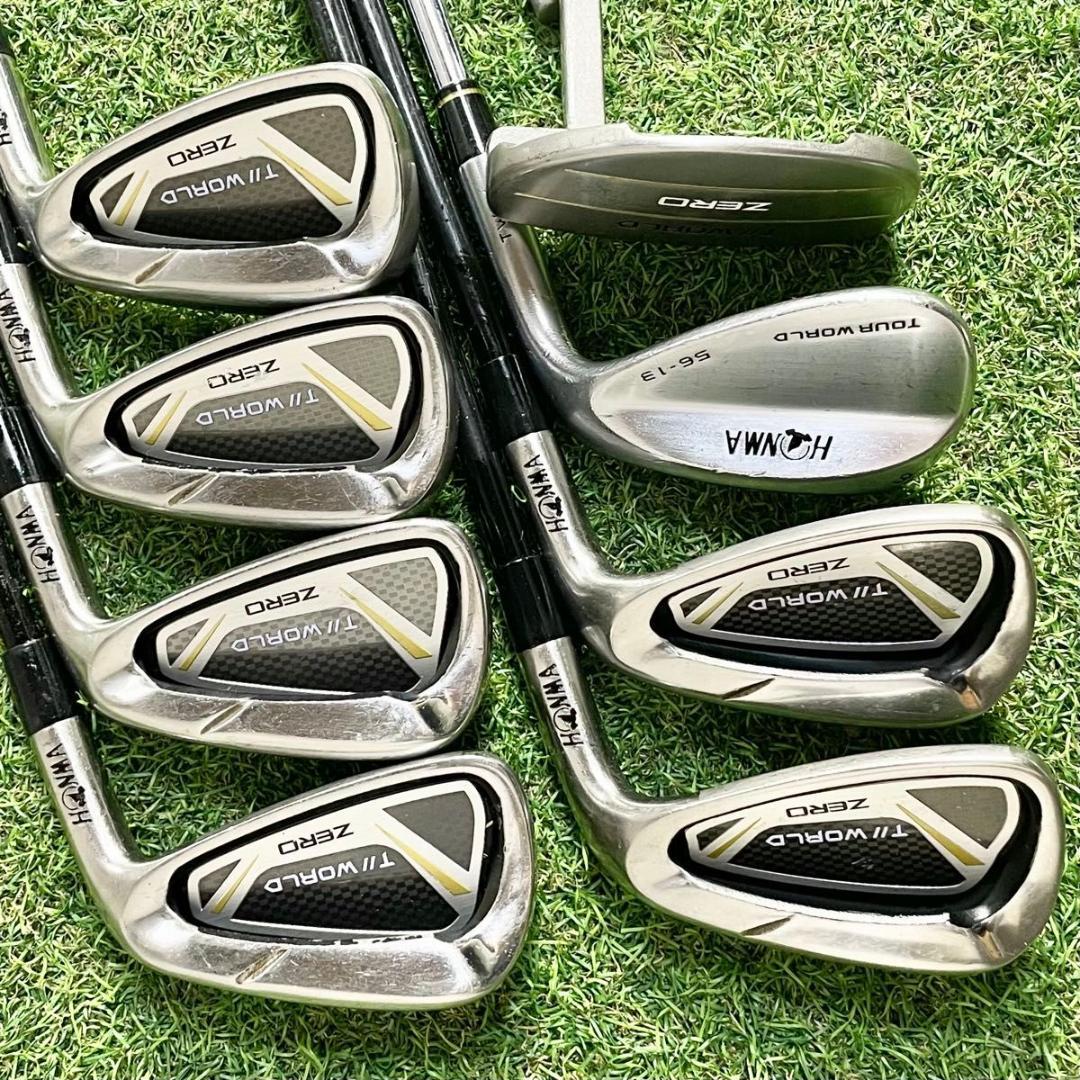 ホンマ ツアーワールドゼロ2021 ゴルフクラブセット メンズ SR 13本 右