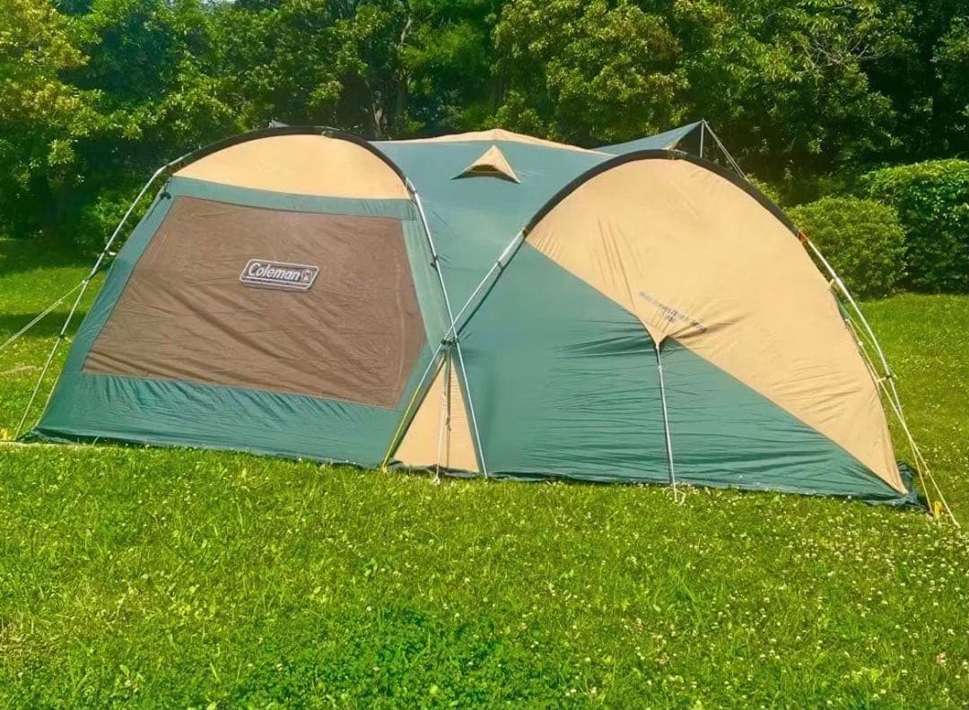 【☆美品☆】コールマン☆2ルームテント☆ラウンドスクリーン2ルームハウス☆