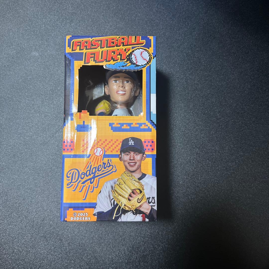 未開封 ドジャースタジアム限定 佐々木朗希ボブルヘッド