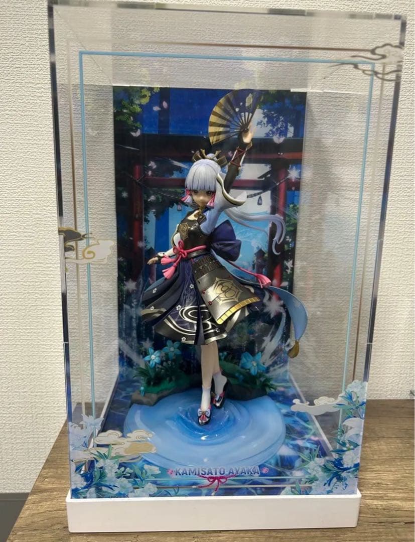原神　神里綾華　白鷺氷華Ver 1/7 フィギュア[APEX] 専用ケースつき