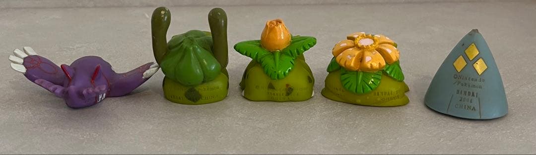 バ*ス様 ポケモンキッズキャンペーン アドバンス賞　ポケモン 指人形 色違い ５