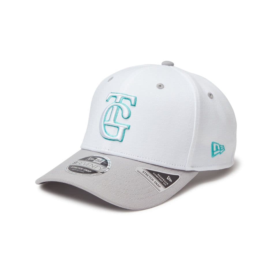 9SEVENTY 読売ジャイアンツ ビジター ホワイト グレーバイザー L/XL