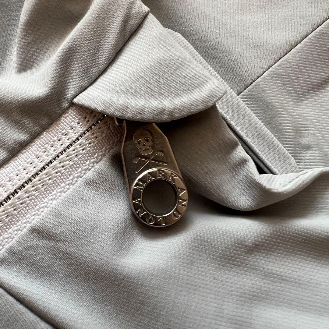 MARK&LONA マークアンドロナ　ナイロンジャケット メンズ　ゴルフ　ロゴ