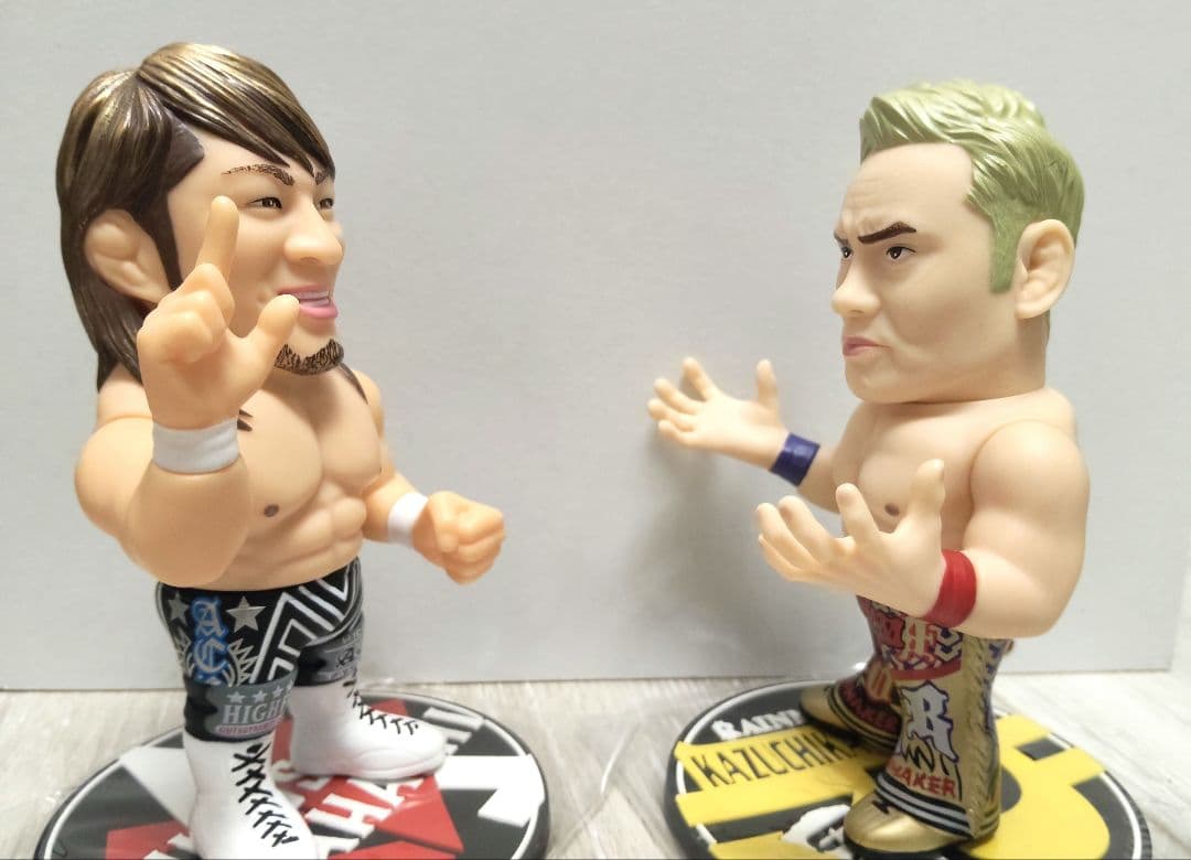 フィギュア2体セット棚橋弘至＆オカダ・カズチカ