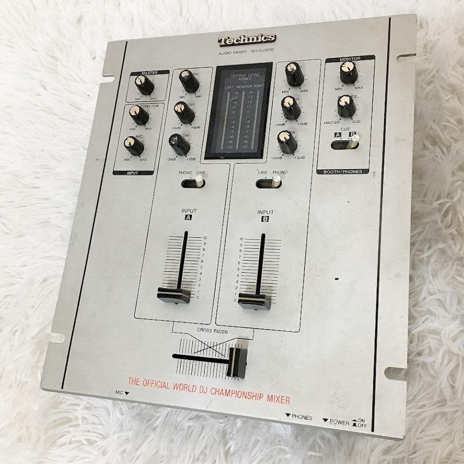 テクニクス TECHNICS SH-DJ1200 DJミキサー 2CH シルバー