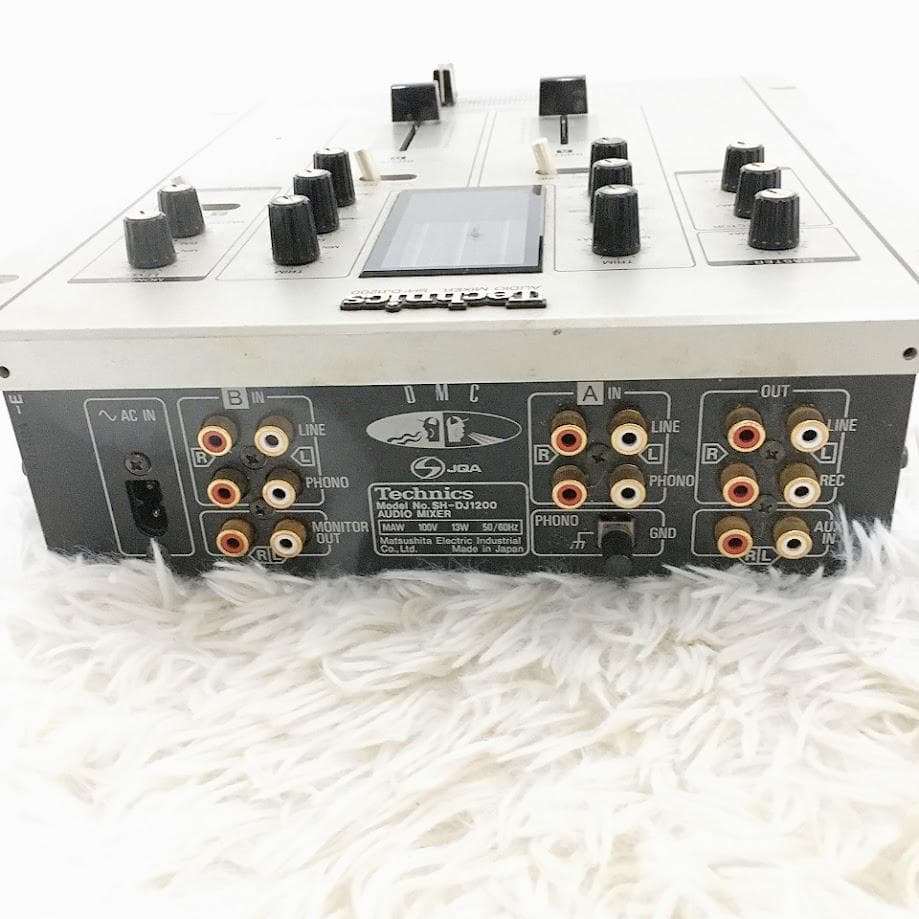 テクニクス TECHNICS SH-DJ1200 DJミキサー 2CH シルバー