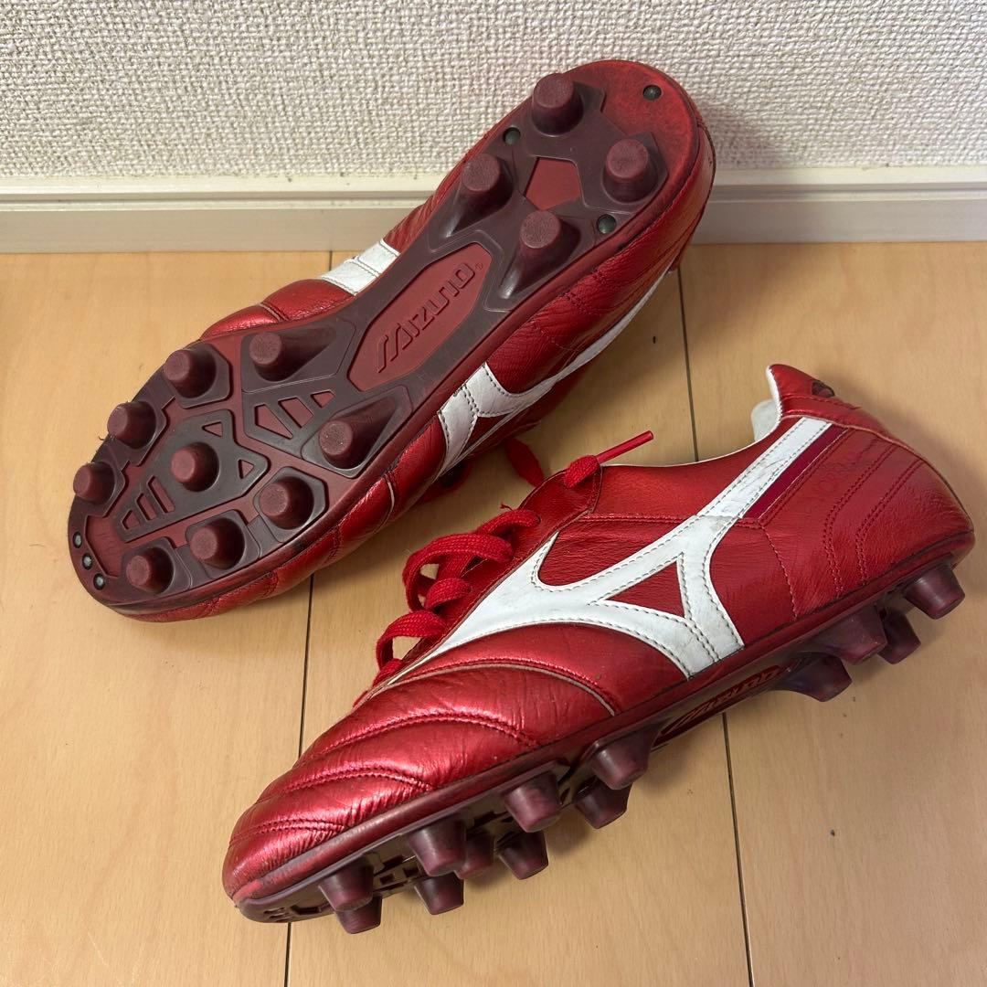 ミズノ　モレリア2 レッド/赤