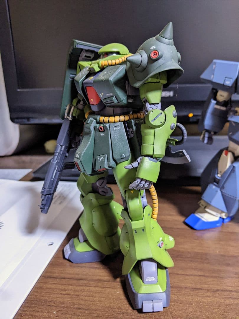 ＲＥザクⅡＦＺ　MGケンプファー　MGガンダムアレックス