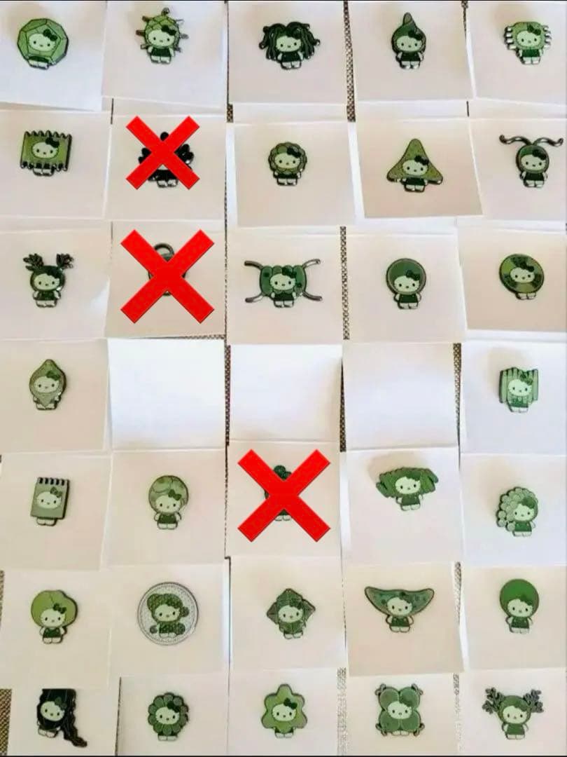 大阪 万博 限定 藻 藻類 キティ ピンバッジ 29種