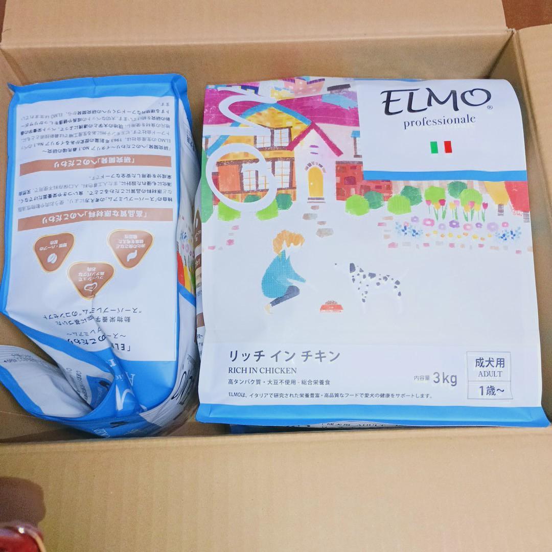 ELMO リッチインチキン (成犬用) 3kg x 3袋