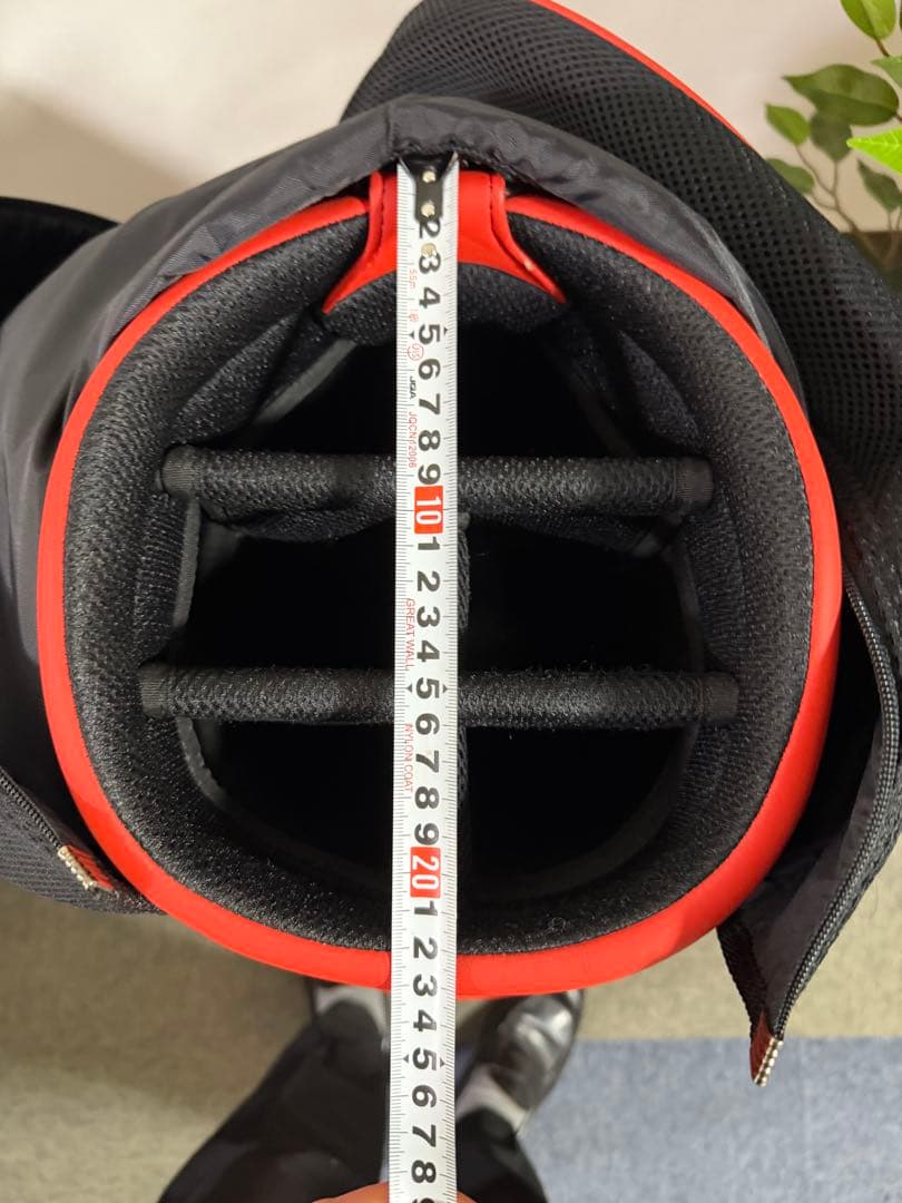 PUMA キャディバッグ レッド