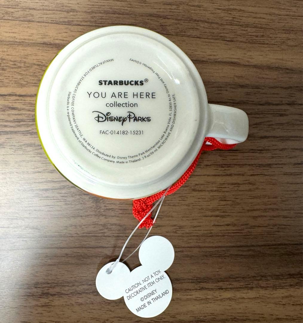 カリフォルニア　フロリダ　ディズニー　スターバックス　オーナメント