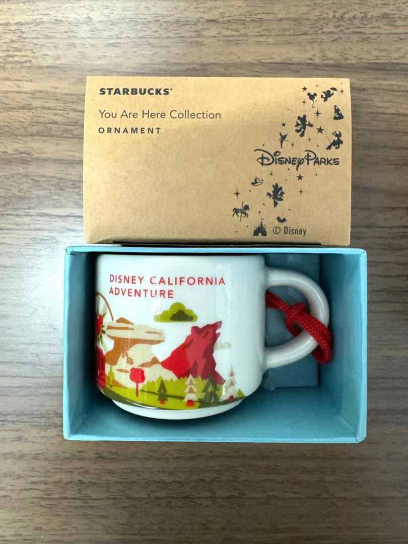 カリフォルニア　フロリダ　ディズニー　スターバックス　オーナメント