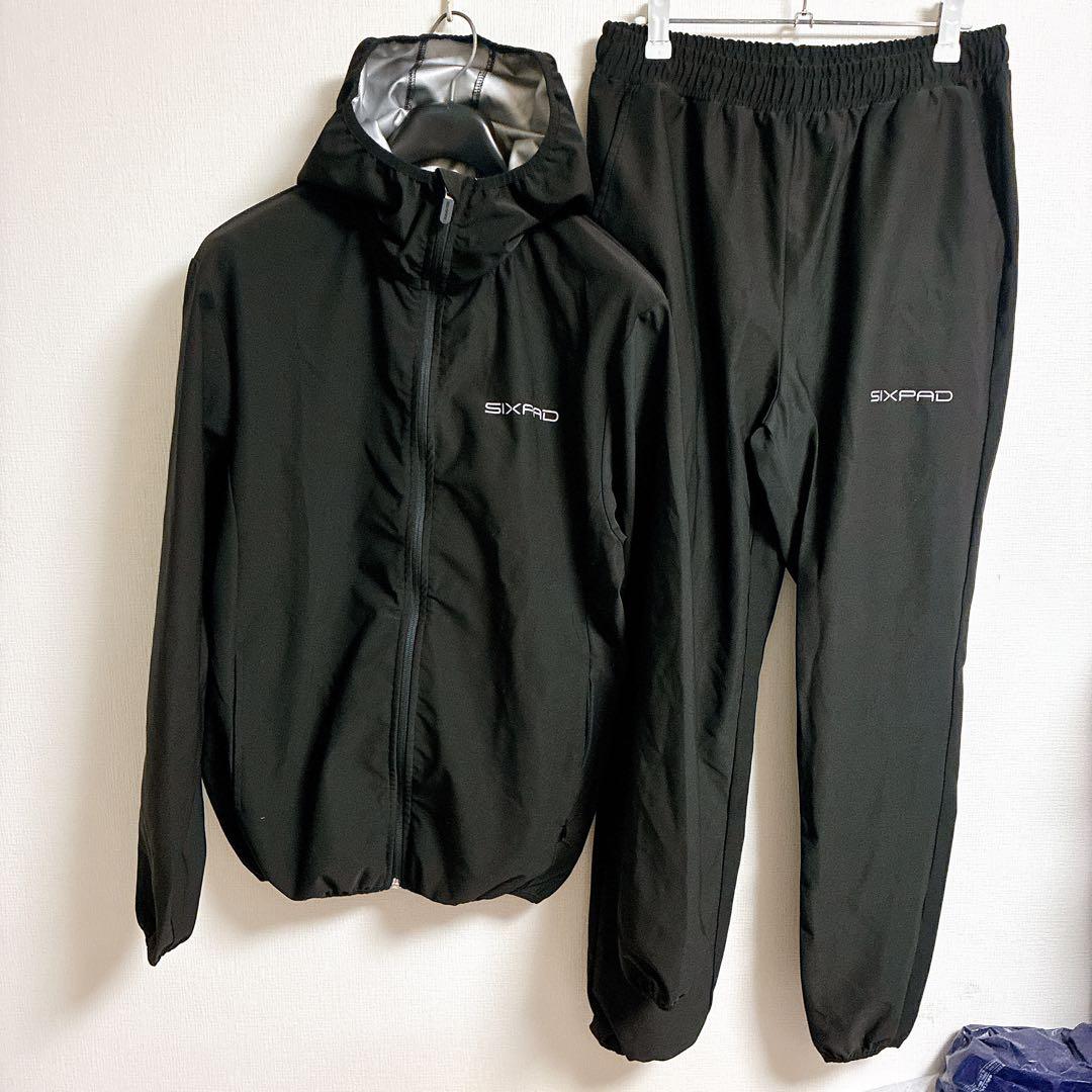 SIXPAD サウナスーツ Lサイズ 上下セット セットアップ　シックスパッド