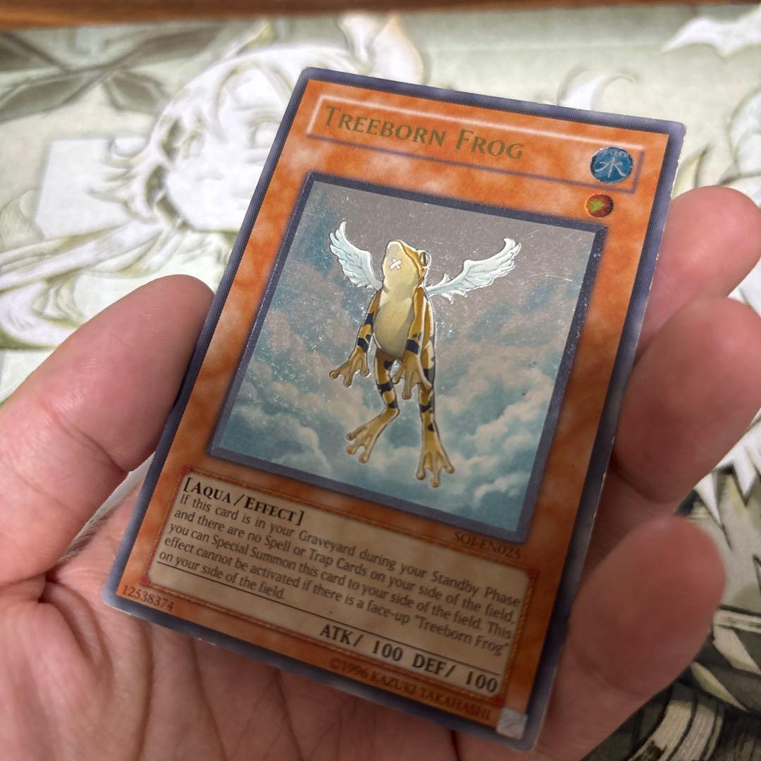 遊戯王 英語 黄泉ガエル アンリミ レリーフ 2枚セット