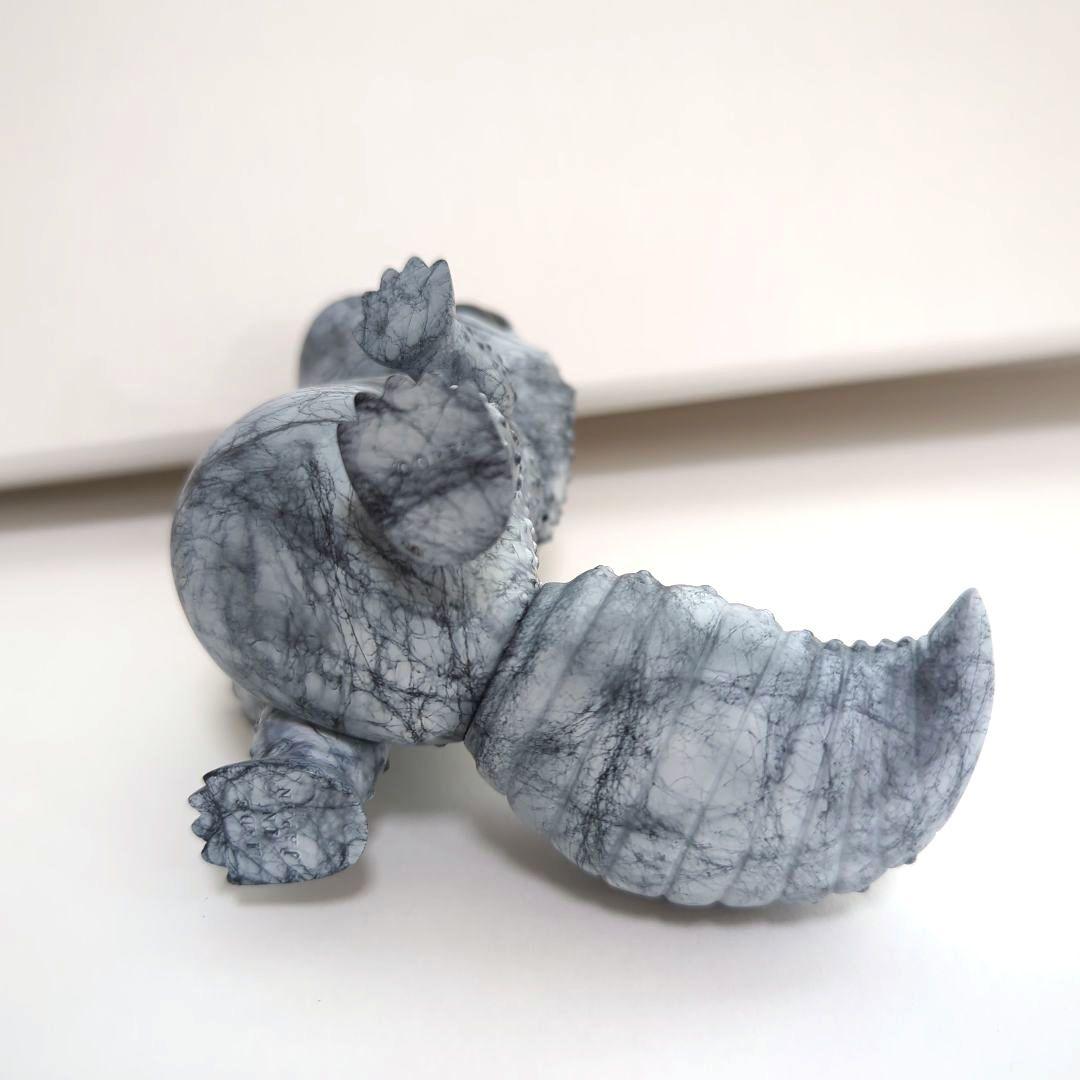 ヒョウモントカゲモドキ　レオパ　ソフビ　フィギュア