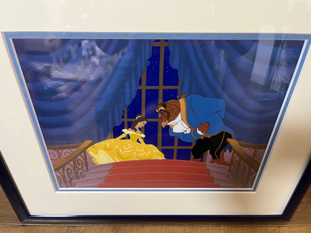 ［希少品］ディズニー　美女と野獣（チェンジ　オブ　ハート）セル画