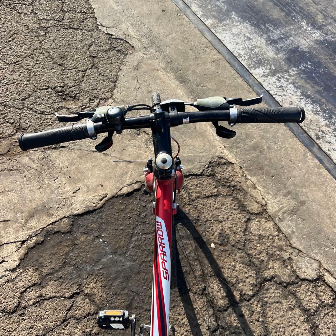 FUJI SPARROW 700*28C アルミ シマノ24速 クロスバイク