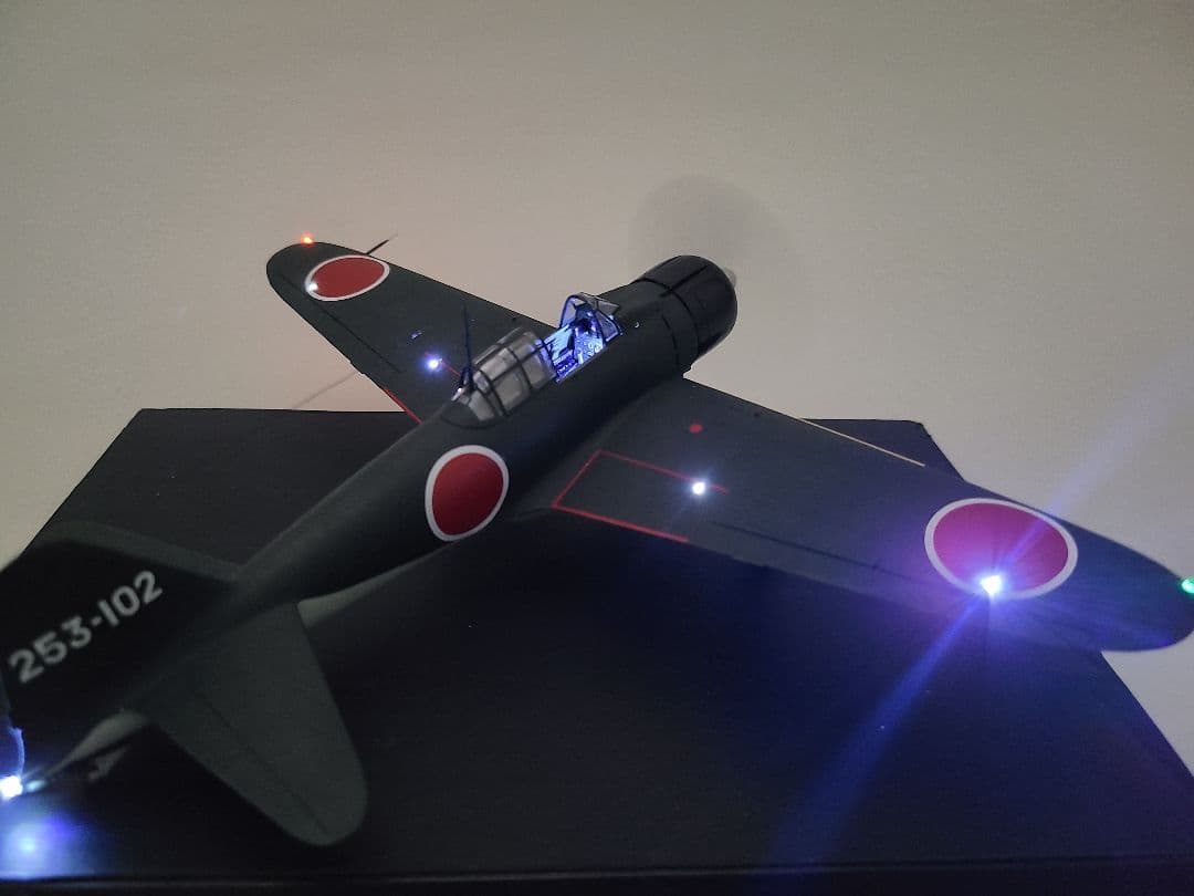 マギウス 零式艦上戦闘機21型 岩本飛曹長乗機リアルモーターライズ完成品