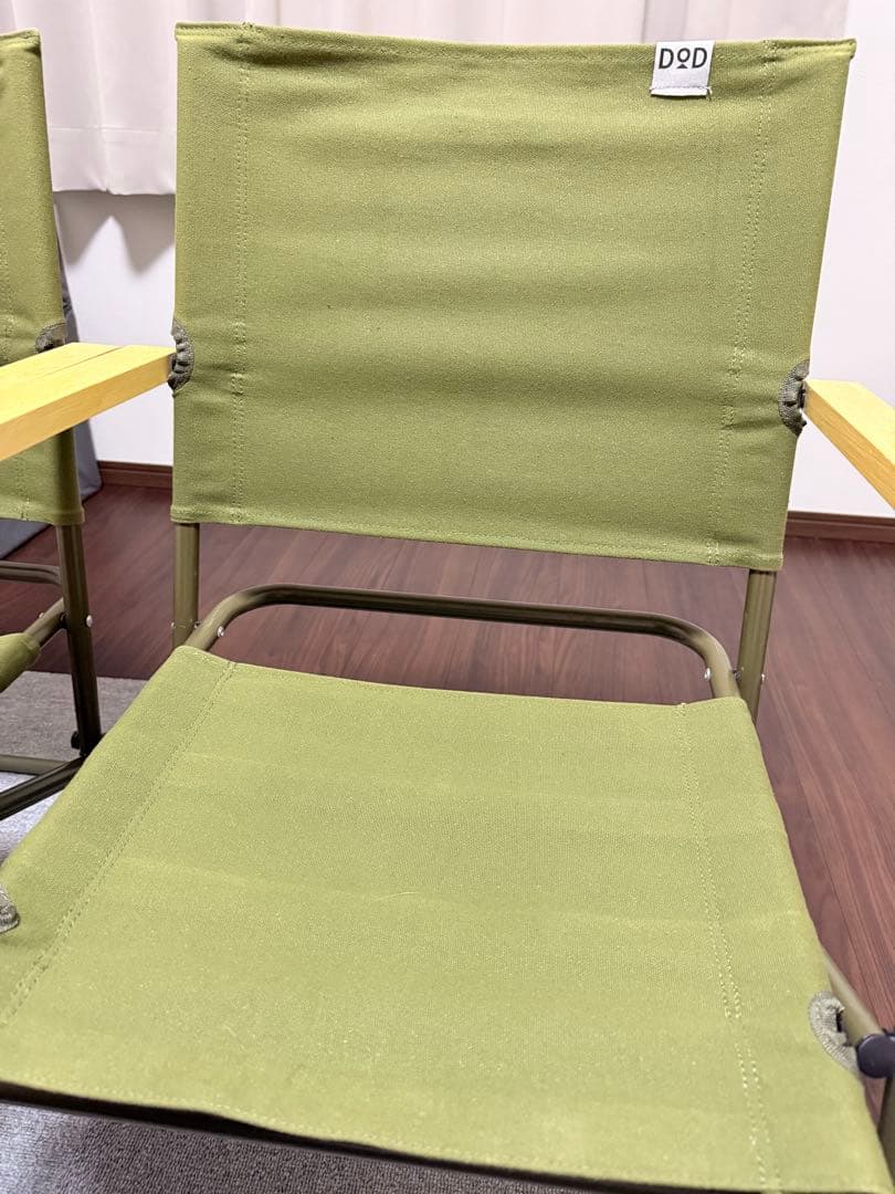 DOD ローローバーチェア　アウトドアチェア　2脚セット