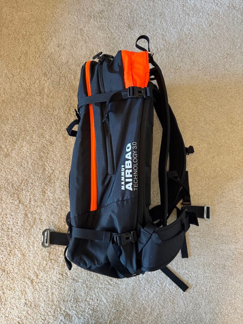 Mammoth AIRBAG TECHNO 3.0 バックパック 黒/オレンジ
