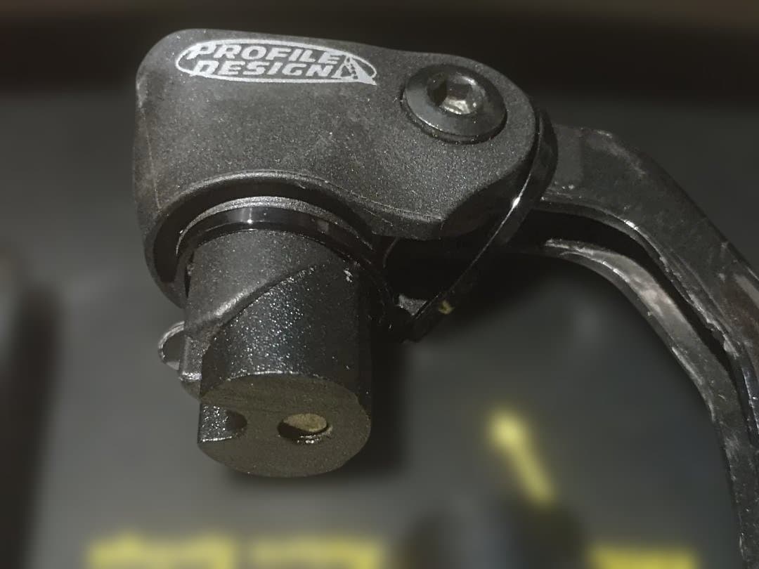 未使用 Profile Design クイックストップ カーボン ブレーキレバー